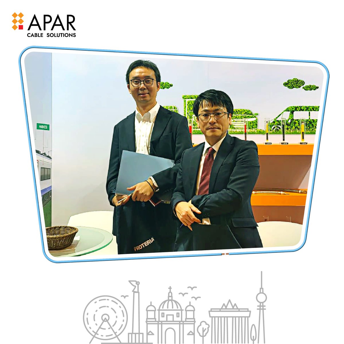 AparLdc's tweet image. Day 2 at #InnoTrans was a resounding success for APAR! We showcased our innovative solutions that are transforming the transportation sector, connecting ideas and powering progress. Thanks to everyone who visited our booth and engaged with us.

#APAR #APARCableSolutions #Future