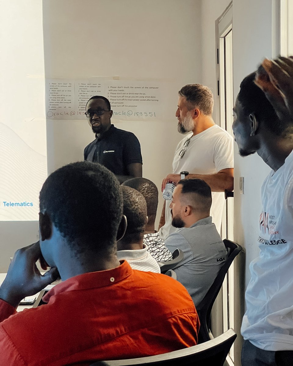 sky_ledge's tweet image. Raising the bar in Ghana!🇬🇭

With Teltonika Telematics &amp;amp; WAVA Academy, our Field Techs are diving deep into telematics. By week&apos;s end, they’ll be ready to help Ghanaian businesses elevate their operations.

Check out highlights from Day 1 in Accra!

#telematics #Ghana #FieldTechs