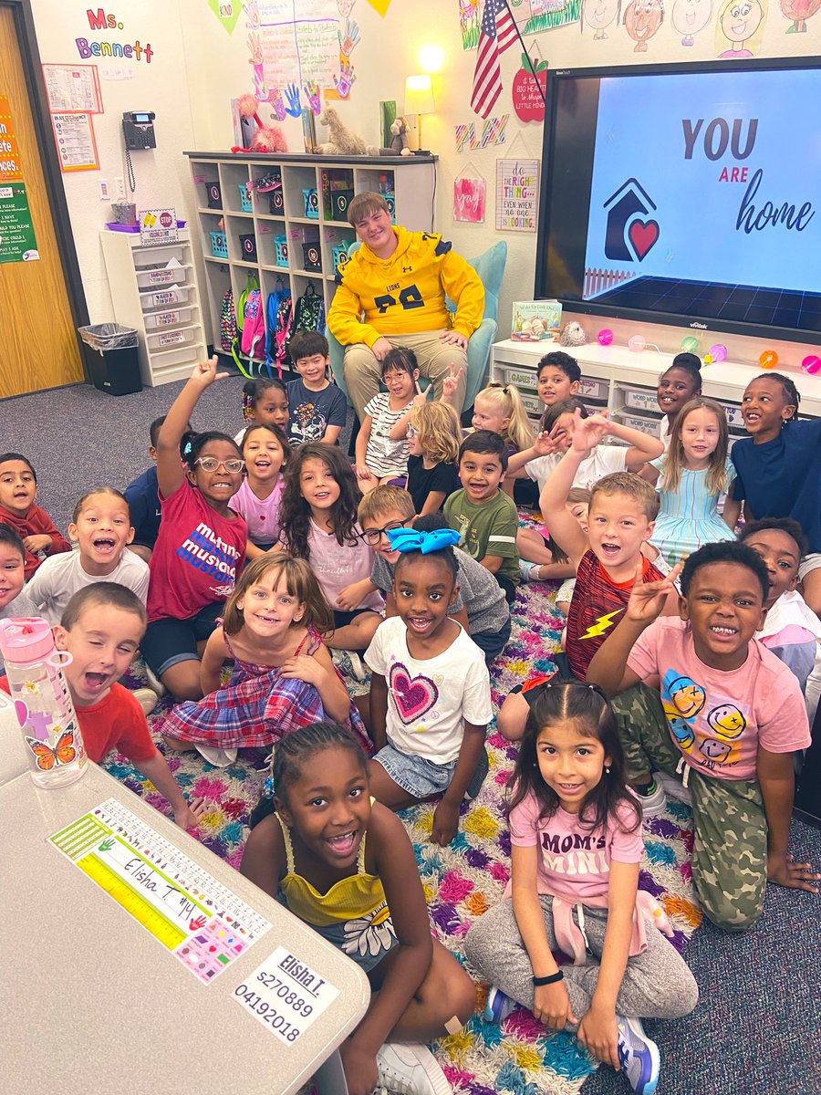 Madison Bennett (@missbennett_1) on Twitter photo Big thank you to <a href="/McKinneyFBall/">MHS Lions Football</a> for making our Friday morning and coming to read to us!!! Best of luck to the MHS Lions tonight! πππ»γ½οΈ <a href="/CoachLeonardTX/">Coach Nate Leonard, M.Ed.</a> <a href="/mrserinjules/">Erin Jules</a> #mcneilelem Big thank you to <a href="/McKinneyFBall/">MHS Lions Football</a> for making our Friday morning and coming to read to us!!! Best of luck to the MHS Lions tonight! πππ»γ½οΈ <a href="/CoachLeonardTX/">Coach Nate Leonard, M.Ed.</a> <a href="/mrserinjules/">Erin Jules</a> #mcneilelem