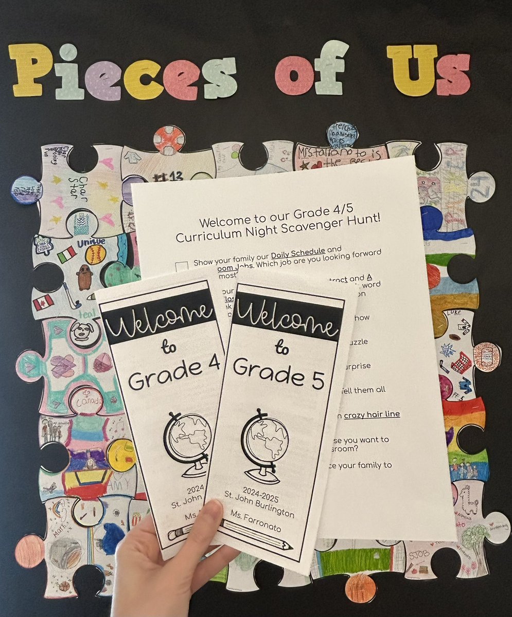 msfarronato's tweet photo. Thank you to all the families that attended Curriculum Night! It was so nice to meet you and have the students share their classroom learning environment ✏️📚 @stjburlington https://t.co/L2tFl4AwKf