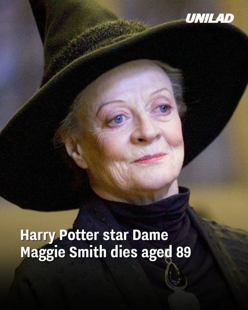 She was best known for playing Professor McGonagall 🌼