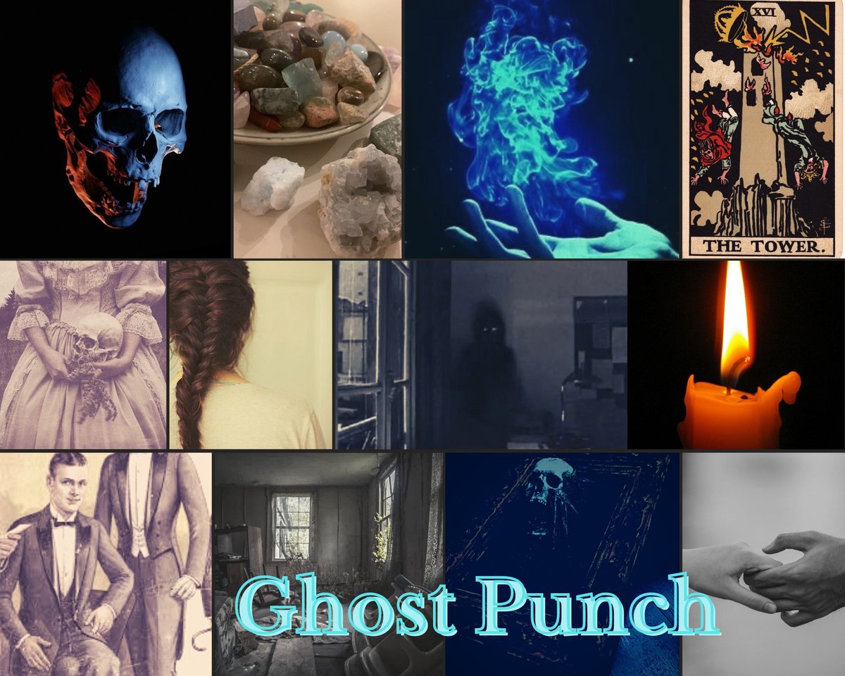 Shay’s boots crunched on frozen blades of yellow grass. Trees stood sentinel around her, tall and solemn against a sky streaked bloody by the setting sun.

Ghosts walked with her.

GHOST PUNCH
#1stLinePit #A #H #P #IP