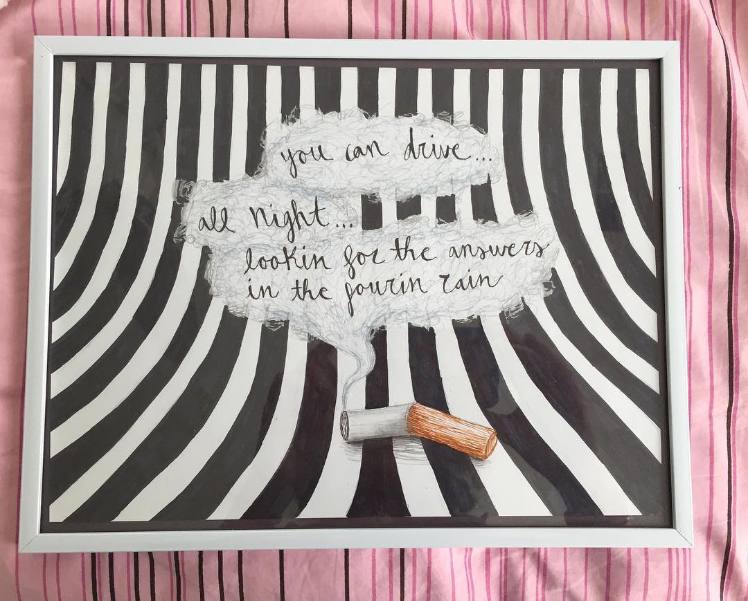 CageTheElephant's tweet photo. Share your โCigarette Daydreamsโ artwork on Discord for a chance to win a signed copy of Melophobia!
Enter now: https://t.co/6ojOTfabhK
๐จ by https://t.co/gTVMEvsUxl
#Melophobia #CigaretteDaydreams https://t.co/wIZKnl2vLC