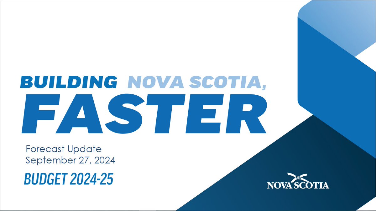 Nova Scotia Gov. (@nsgov) on Twitter photo First Budget 2024-25 Update news.novascotia.ca/en/2024/09/27/… First Budget 2024-25 Update news.novascotia.ca/en/2024/09/27/…