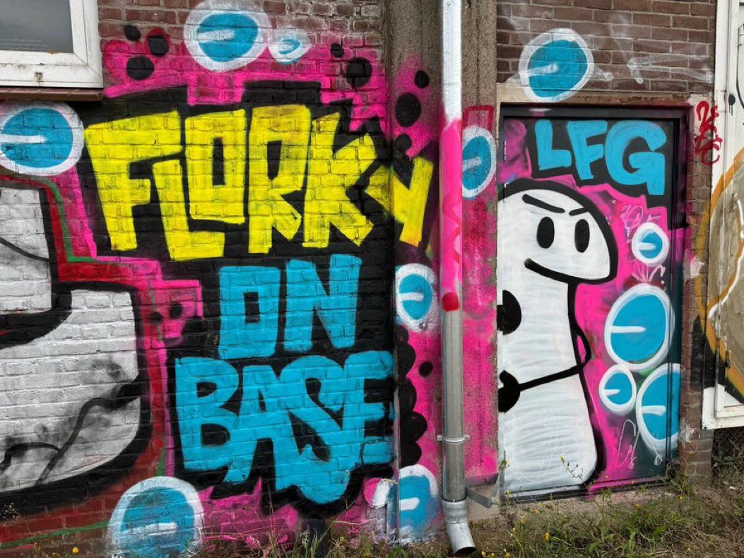 TheFlorkFather's tweet photo. @GemsOnGems19 @1CrypticPoet @base @FlorkyCoin420 @Level9Onchain $Florky @florkycoin420 #florky https://t.co/MS979r0tB0