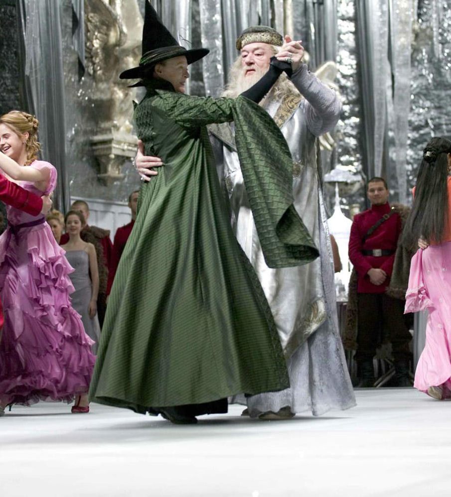 Exactly one year after her Harry Potter co-star Michael Gambon passed away.

#RIPMaggieSmith #RIPMichaelGambon