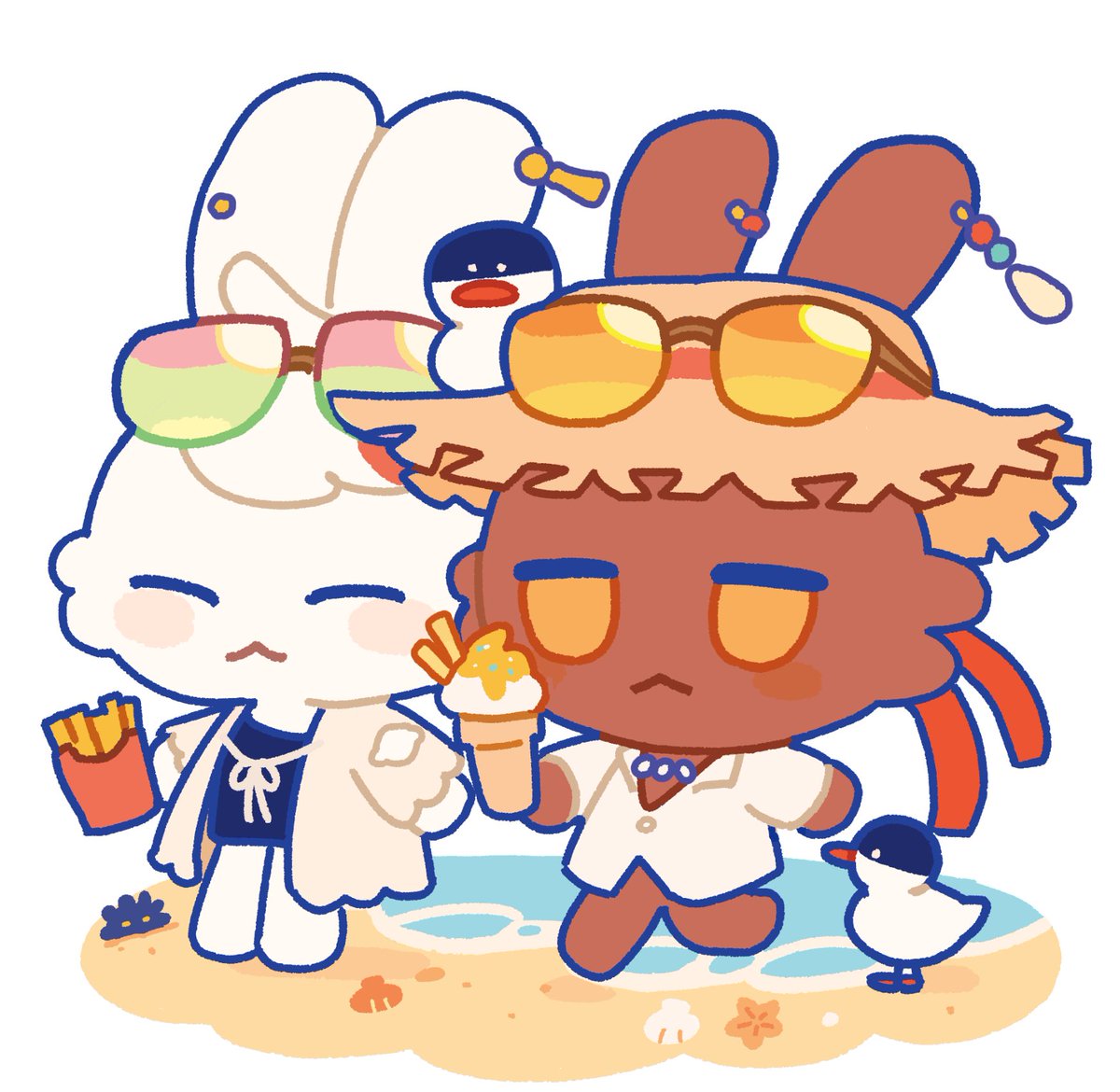 엘쏜 미니온리 커미션(2)
🐰🐰🌊