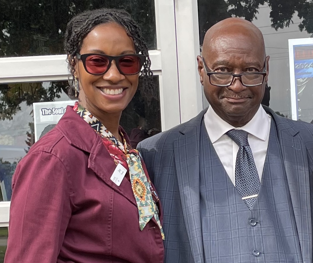 Thank you Charles Winfrey for sharing the history of &amp; future plans for McCree Theater and how your #ArtsHERE grant will deepen your work in the community. It was wonderful to hear about how the McCree is elevating Black artistry and the African American experience in Flint!