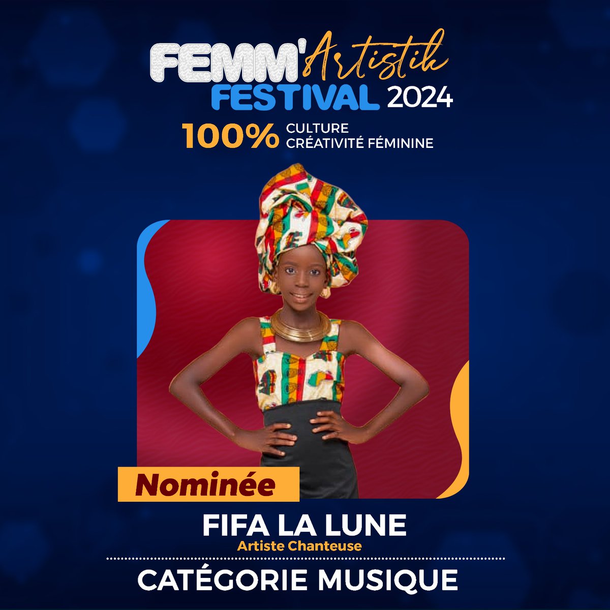 Je ne sais pas si c'est possible. Bonjour bonjour 
Comment allez vous ?
Aidez-moi avec 10 votes = 1000f CFA 1 vote = 100 f CFA. Votez pour moi selon vos capacités. Car on a besoin de 1000 votes pour être finaliste. canalvog.com/vote/fifalalun…
Partagez autour de vous C'est m'aidé