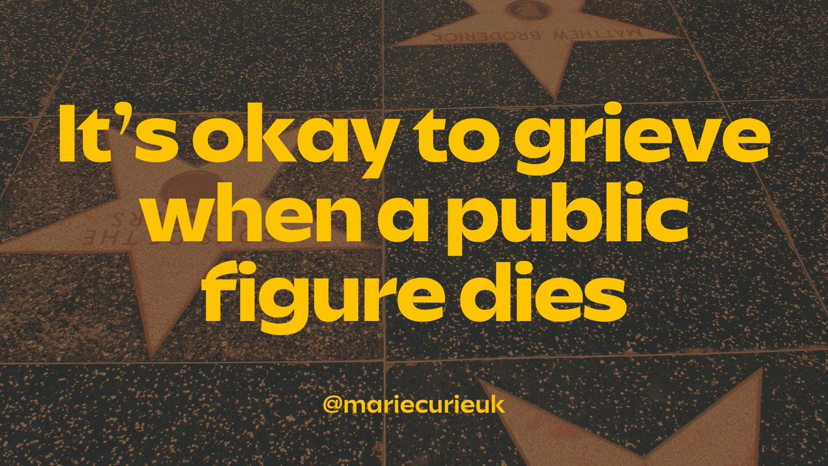 mariecurieuk's tweet photo. We’re sad to hear the news of Dame Maggie Smith’s passing. You may also find that your feelings and emotions about the news surprises you, but it’s okay to grieve when a public figure dies. 💛 

For more information or support, visit: https://t.co/V9ZoiS2TSo https://t.co/Q8xDEKRyib
