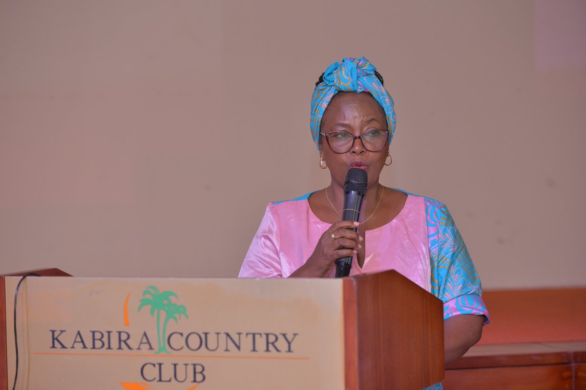 Our executive director Margaret Tuhimwire presenting the impact of the <a href="/WNCB_org/">Work: No Child's Business</a> towards #Endingchildlabour in Busia where the end child labour program has been implemented for the past 5 years. 
" I am very happy that we've made a huge contribution to end this vice in Busia,"