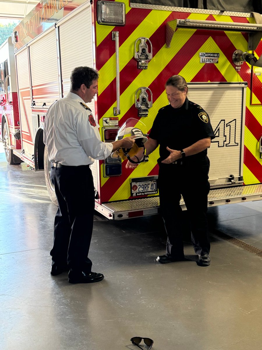 EG_FES's tweet image. East Gwillimbury Fire and Emergency Services is proud to announce the promotion of Acting Deputy Fire Chief to Shawna Davidson.
Deputy Davidson will oversee our Fire Prevention, Public Education, Professional Standards and Emergency Management Divisions. 

Congratulations to…