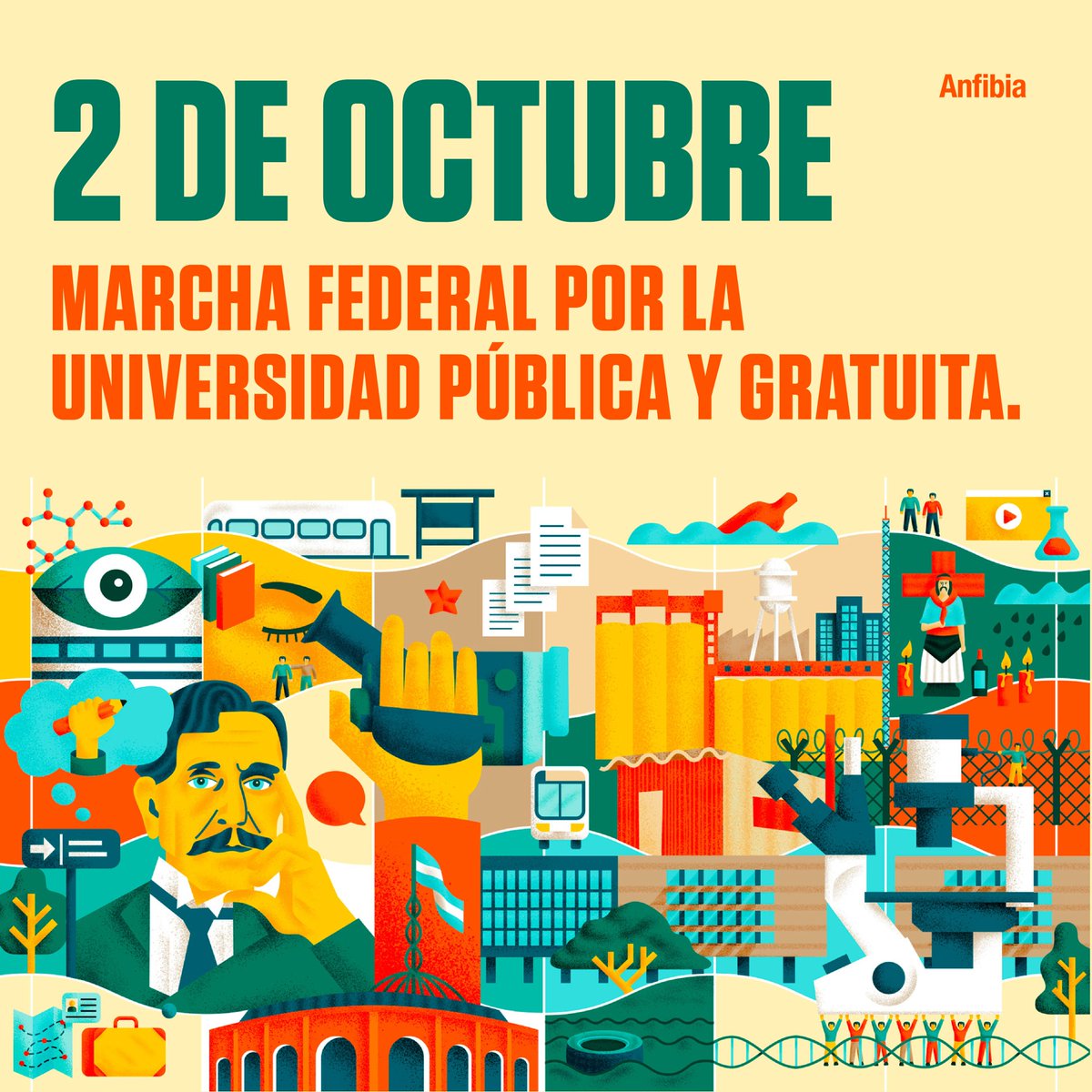 JDumontHistoire's tweet photo. Le président argentin opposera son veto à la loi votée par le Congrès pour garantir un budget qui permette aux universités publiques de fonctionner. L'ensemble de ces dernières appellent à manifester le 02/10.
👇Graphique montrant l'évolution de ce budget depuis 2012. https://t.co/cOKrEZUJPQ