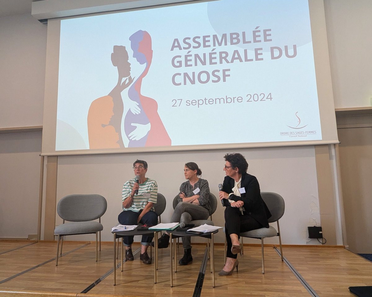 Ordre sages-femmes (@cnosf) on Twitter photo AG du CNOSF | Table ronde sur l'#IVG avec Delphine Giraud, coprésidente de l'<a href="/ANSFO/">ANSFO</a> et <a href="/GauduSophie/">sophie gaudu</a>, du <a href="/REVHO_idf/">Réseau Entre la Ville et Hôpital pour l'Orthogénie</a> : consensus sur l'importance du rôle des #sagesfemmes en orthogénie mais sur les difficultés persistantes d'accès à l'IVG AG du CNOSF | Table ronde sur l'#IVG avec Delphine Giraud, coprésidente de l'<a href="/ANSFO/">ANSFO</a> et <a href="/GauduSophie/">sophie gaudu</a>, du <a href="/REVHO_idf/">Réseau Entre la Ville et Hôpital pour l'Orthogénie</a> : consensus sur l'importance du rôle des #sagesfemmes en orthogénie mais sur les difficultés persistantes d'accès à l'IVG