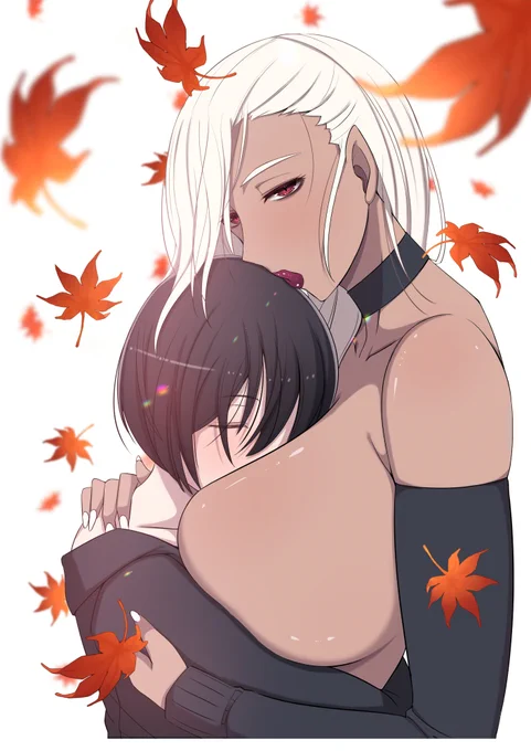 紅葉ブラシ使うなら今しかないと思い 