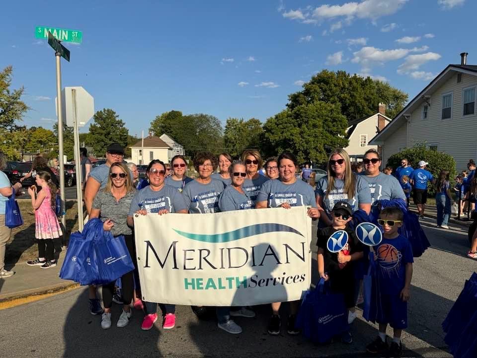 This year at the Bluffton Street Fair, Meridian Health Services walked with Lutheran Health Network to celebrate and show our support for the community! 
We are excited to expand our services in Wells County and surrounding areas!