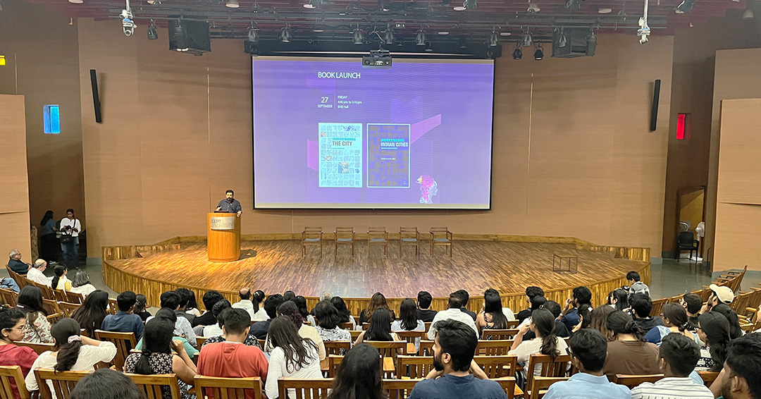 CEPT University tweet media