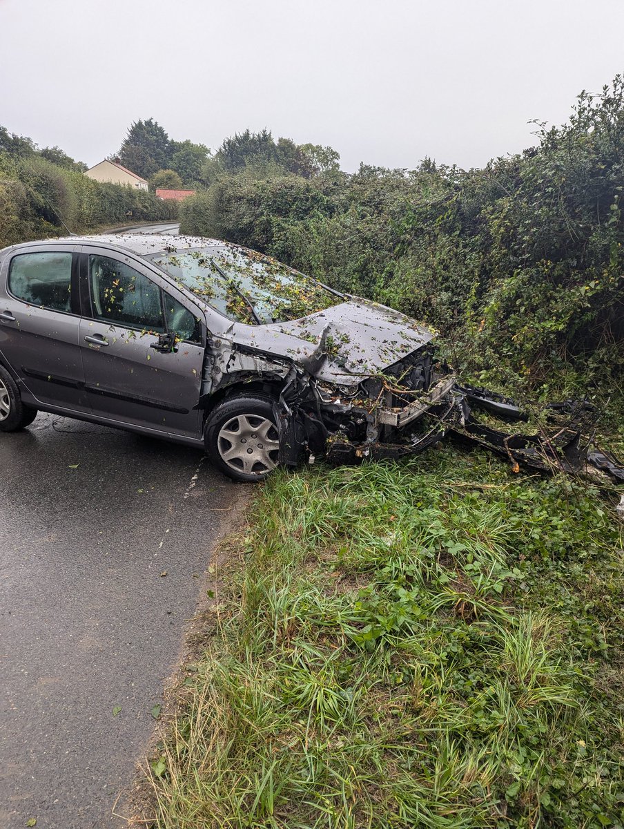 RIP Pug, 4 years and you hadn't let me down. Until the rain and a tight corner came to play, I'm all good tho and might have been time for an upgrade but wasn't the way I wanted her to go