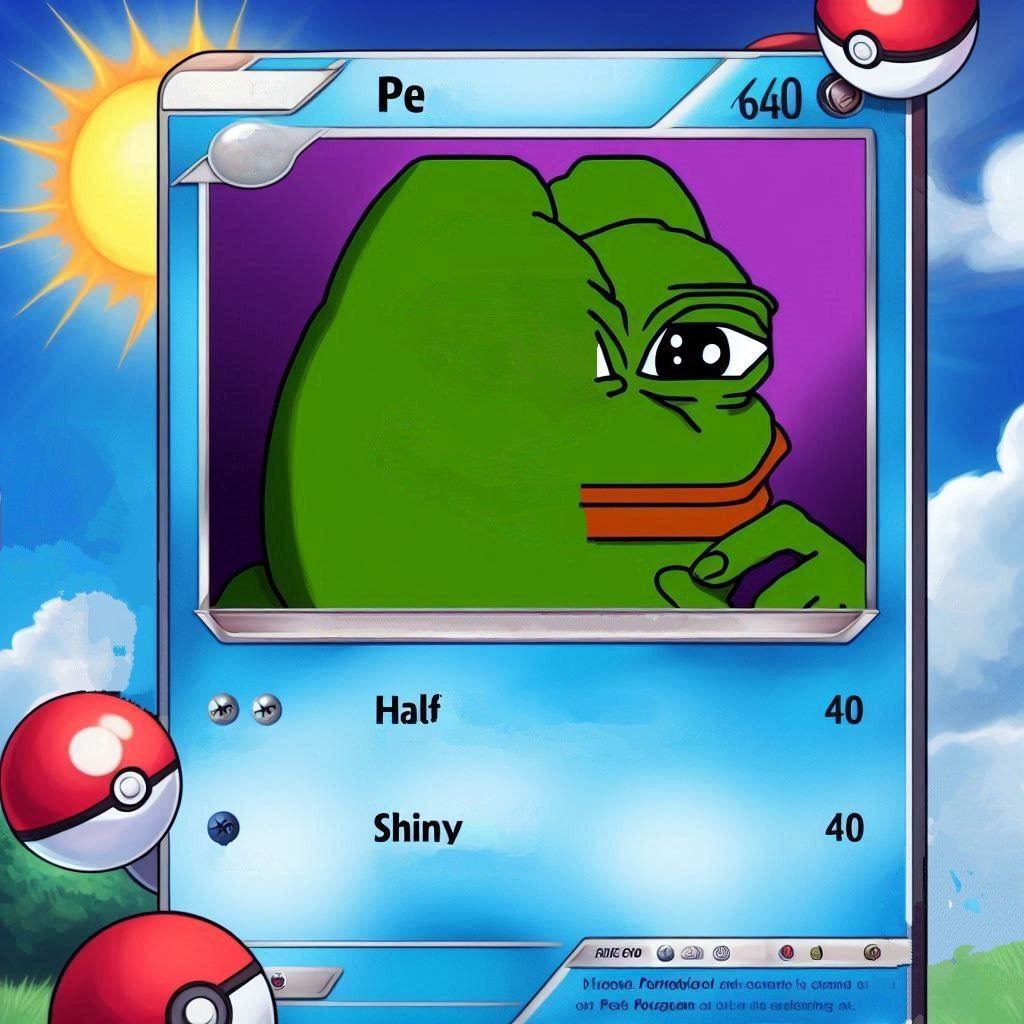 Professor Oak just blessed me with this rare $PE card 👀🐸