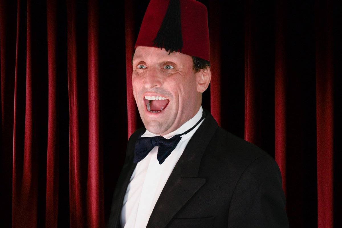 Daniel Taylor is bringing his production of The Very Best of Tommy Cooper: Just Like That to The Berry Theatre tomorrow night! 

We cannot wait for this hilarious one-man performance to hit that stage!

There is still time to get your ticket! 👉 buff.ly/4dJ2NHe