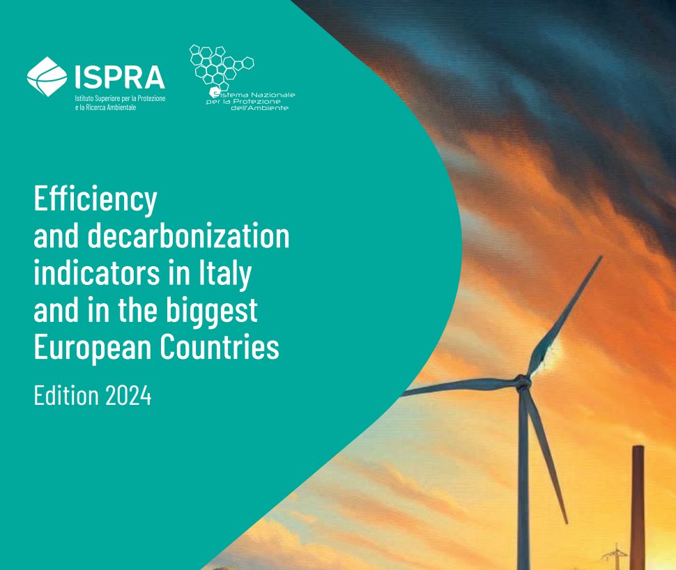 Edison4Gov (@edison4gov) on Twitter photo #eTransition
<a href="/ISPRA_Press/">ISPRA - Ist. Sup. Protezione e Ricerca Ambientale</a> #Efficiencyanddecarbonizationindicators 🇮🇹: #Efficienzaenergetica ed economica e #decarbonizzazione in crescita dal 2005 al 2022
👉Quota 🇮🇹 #FER rispetto al consumo interno lordo pari a 19% nel 2022 (media Europea pari a 18,4%)
🔗shorturl.at/9Jr3L #eTransition
<a href="/ISPRA_Press/">ISPRA - Ist. Sup. Protezione e Ricerca Ambientale</a> #Efficiencyanddecarbonizationindicators 🇮🇹: #Efficienzaenergetica ed economica e #decarbonizzazione in crescita dal 2005 al 2022
👉Quota 🇮🇹 #FER rispetto al consumo interno lordo pari a 19% nel 2022 (media Europea pari a 18,4%)
🔗shorturl.at/9Jr3L