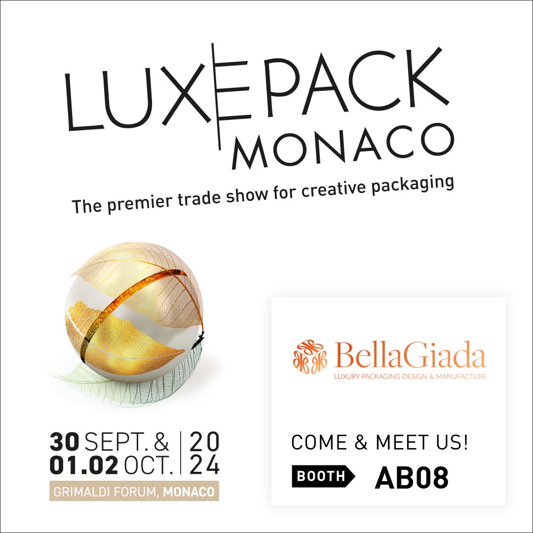 BGLuxPack's tweet photo. LUXEPACK Monaco kicks off on Monday &amp; we can't wait! One of the most prestigious packaging events in the calendar, we will be on hand to discuss all your premium packaging needs! Drop by &amp; see us on stand AB08. To register:
https://t.co/0rRA37ahdH #luxurypackaging https://t.co/tqm0J1jL5r