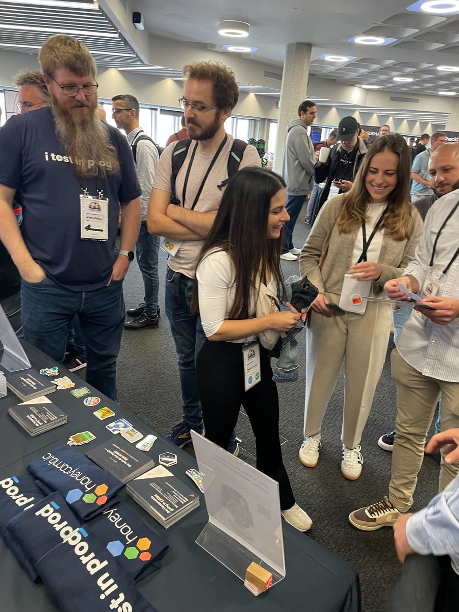 honeycombio's tweet image. We&apos;re back at Day 2 of #DevOpsDays London— Stop by and say hi, and be sure to be at our booth at 4:00 pm BST for our Star Wars Darth Vader Helmet LEGO Kit drawing!