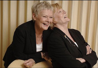 lorimeganxo's tweet photo. ian mckellen and judi dench are going to be devastated and that makes me even sadder 🥺. we’re losing legends. 

rip maggie smith 🤍 https://t.co/Jm8xALqRqJ