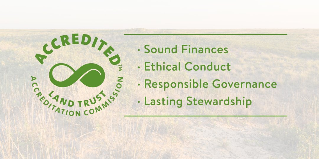 TXAgLandTrust's tweet photo. We're thrilled to announce that TALT has been awarded the Land Trust Accreditation Seal again!

This recognition reflects our commitment to upholding the highest national standards in land conservation, ensuring the lands we protect are preserved forever. https://t.co/JYz1C0mCnG