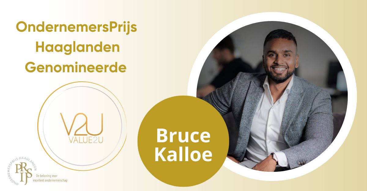 Maak kennis met onze 3e genomineerde: Bruce Kalloe. Met zijn passie en doorzettingsvermogen helpt Bruce met Value2u organisaties met de complexe wet- en regelgeving om geld te besparen én met het terugvorderen van loonuitgaven van het bedrijf. 🔆
#ondernemersprijs #genomineerd
