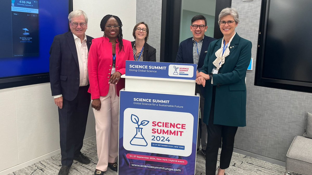 SciChefQC's tweet photo. C’est un honneur d’avoir participé au Sommet de l’avenir d’@ONU_fr à New York!

J’en ai profité pour organiser un panel avec @universitelaval au #ScienceSummitUNGA79, sur le rôle des universités dans la poursuite des #ODD.

@GermoJustine @AliceHigiro @avanky @QuebecNewYork https://t.co/5x0c7YIMeO