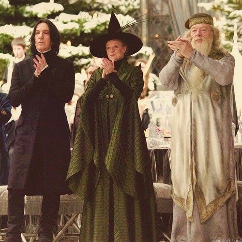 wizardfes's tweet photo. /WZD Raise your wands and bow your heads in remembrance of the 'three legendary Headmasters of Hogwarts' who have walked together, side by side, towards heaven. RIP to them all. https://t.co/EPJp8YwFwb