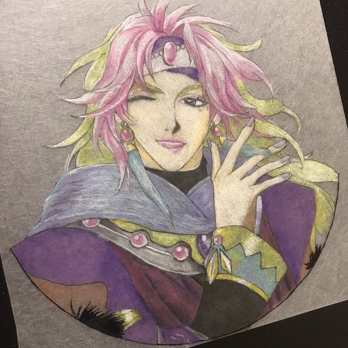 miya0510rengoku's tweet image. オリヴィエ様
塗り終えた〜
焼くのは今度！
歪みませんように🥺

#アンジェリーク 
#アンジェリーク30周年 
#ネオロマ30周年 
#オリヴィエ