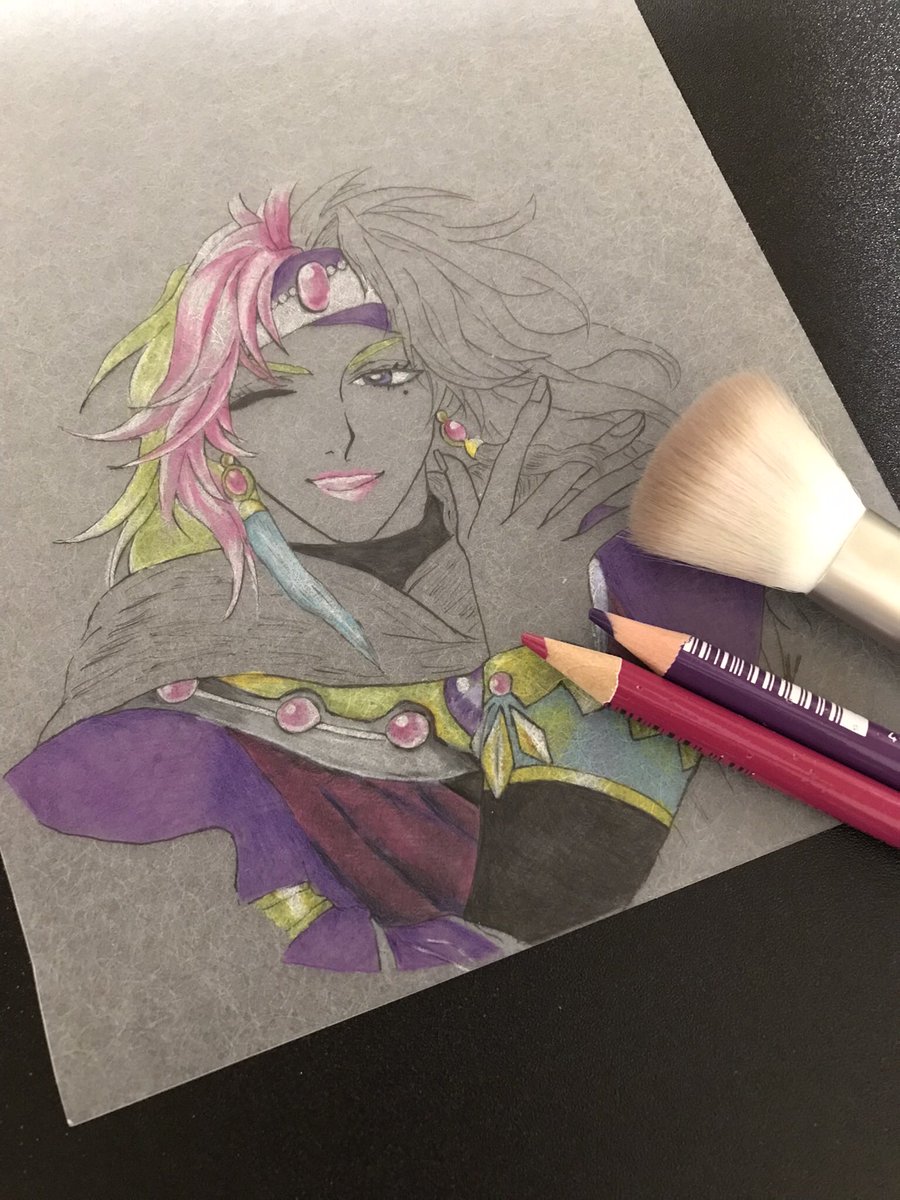 miya0510rengoku's tweet image. オリヴィエ様
塗り終えた〜
焼くのは今度！
歪みませんように🥺

#アンジェリーク 
#アンジェリーク30周年 
#ネオロマ30周年 
#オリヴィエ