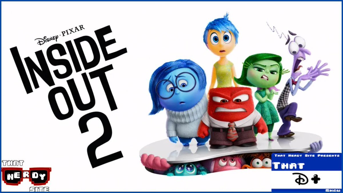ThatNerdySite's tweet photo. .@TrevorJStarkey and @RevCabbott chat about the biggest movie of the year Inside Out 2 now that it has made its way onto Disney+.
https://t.co/Jjnz1px5rD https://t.co/s7I6QDbX20