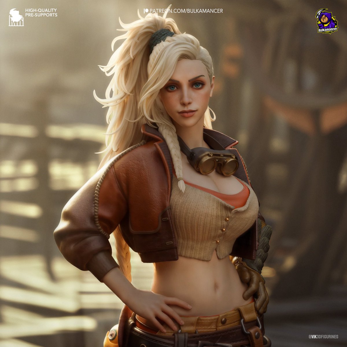 Still available until end of September!
Gemma (Monster Hunter Wilds).

#MonsterHunterWilds #Gemma #3dartwork  #3DPrinting  #3dmodeling  #3DModel