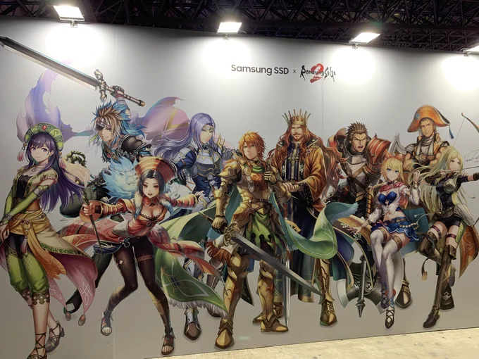 東京ゲームショウ、『ロマサガ2R』の試遊ではオリジナル難易度のスービエを討伐し、玉座ではだいたい1000人目くらいの皇帝になりました。 他にも色々みたりご挨拶したりとじっくり周れてかなり楽しかった! #TGS2024