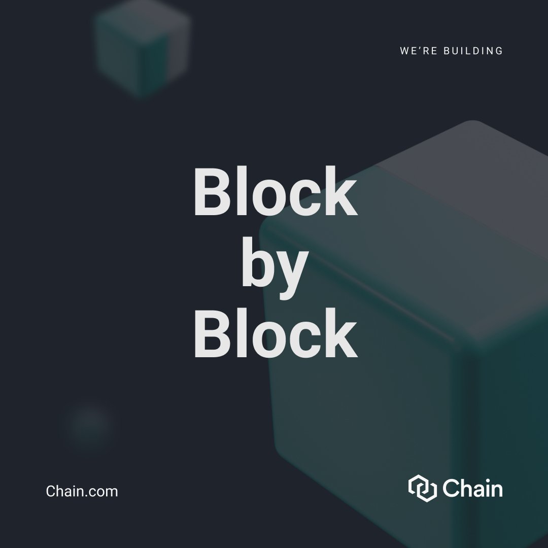 Team up with <a href="/Chain/">Chain</a>, and we'll help you build your Web3 project, one block at a time. 🔗

Connect with our experts today ➡️ ow.ly/XhaR50NlnNL.