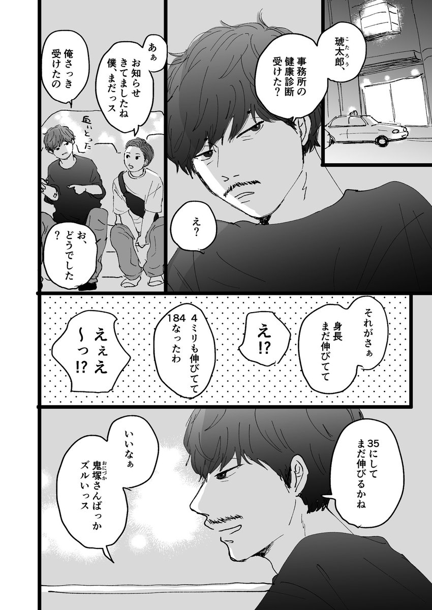 新人役者169cm23歳×売れっ子脇役俳優183cm35歳 #創作BL

顔地味格差カプ①(1/2) 
