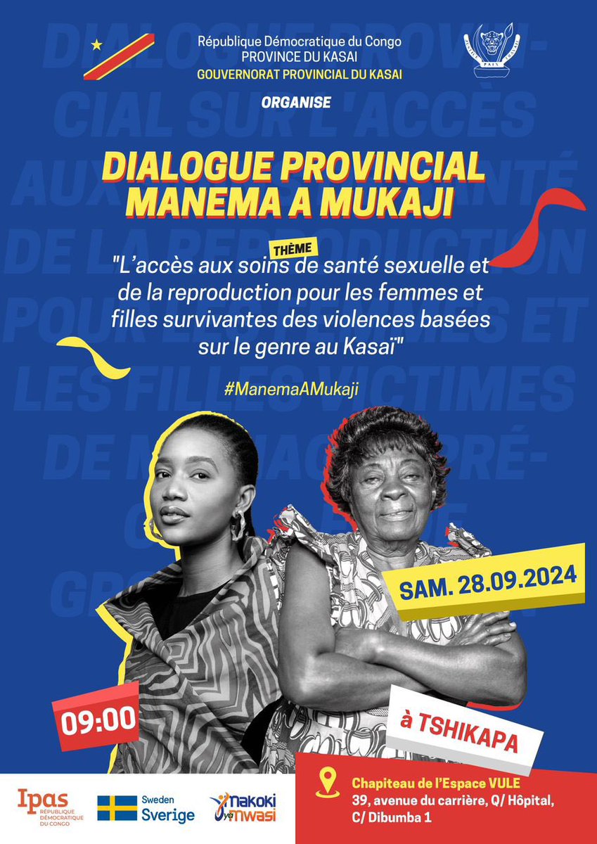 J-Claude MULUNDA (@mulunda_jc) on Twitter photo Pendant ce temps au Kasaï #Tshikapa
#ManemaAMukaji ♥️ avec l’appui financier <a href="/SwedeninDRCongo/">Sweden in DR Congo</a>
@IpasRDC <a href="/YouthSprint/">YOUTH SPRINT</a> Pendant ce temps au Kasaï #Tshikapa
#ManemaAMukaji ♥️ avec l’appui financier <a href="/SwedeninDRCongo/">Sweden in DR Congo</a>
@IpasRDC <a href="/YouthSprint/">YOUTH SPRINT</a>