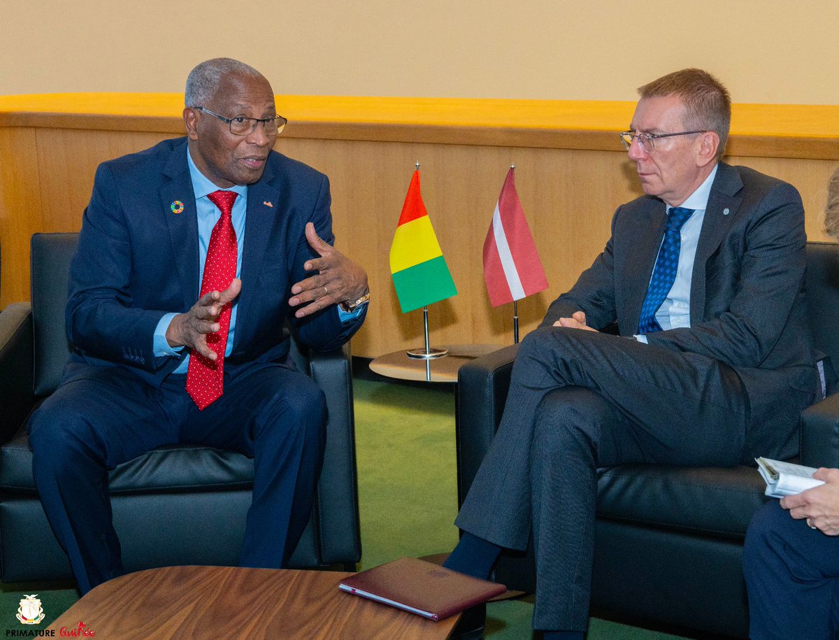 Le Premier ministre Amadou Oury Bah tweet media