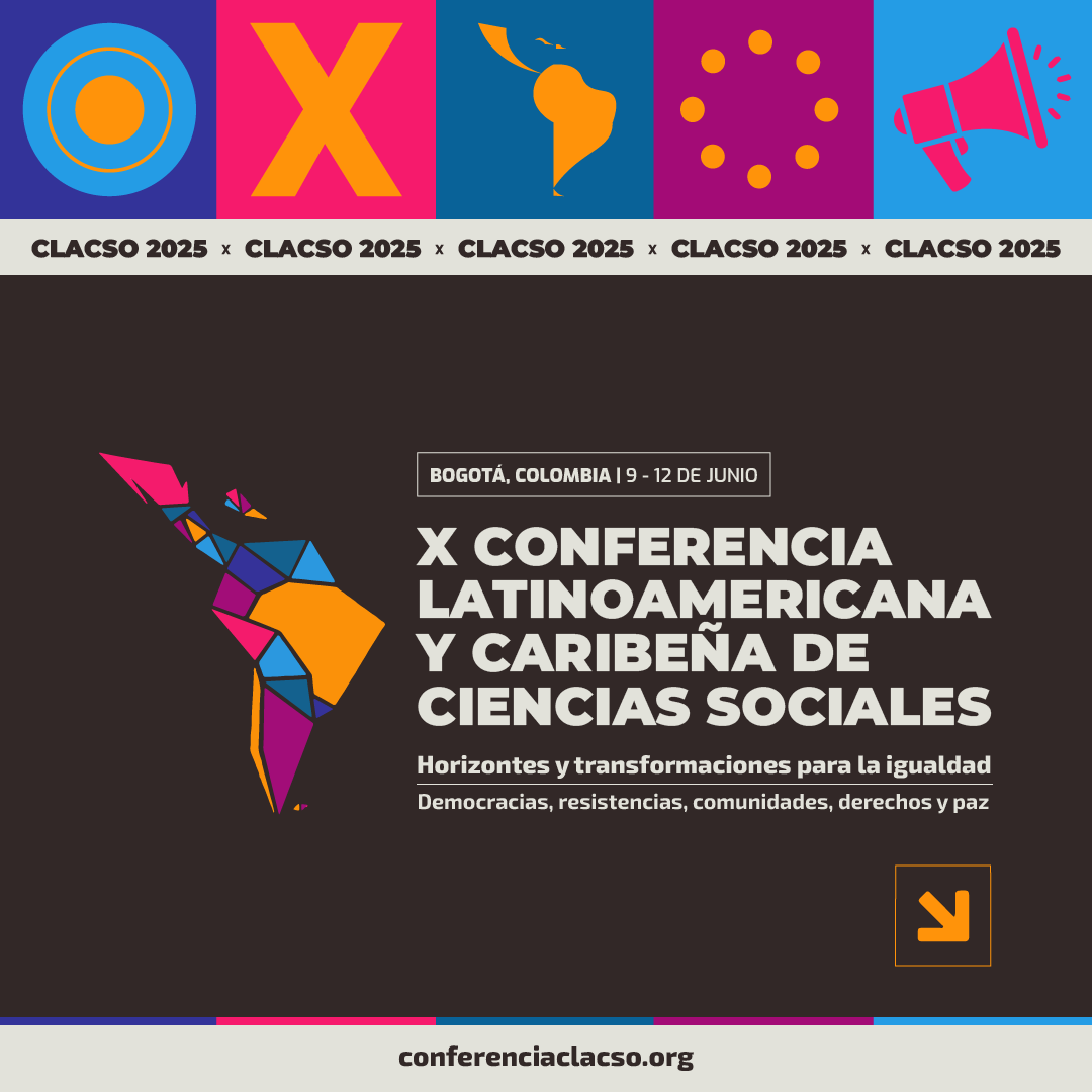_CLACSO's tweet photo. 🌎 #CLACSO2025 » Conoce los 24 Ejes Temáticos
📌  9 al 12 de Junio 2025 📍Bogotá 🇨🇴
🏢+937 instituciones 🗣️ +4000 conferencistas 🔎 +1500 actividades
📝Envía tu ponencia hasta el 10 de diciembre de 2024
��️ Más información: https://t.co/d7w1mfXmDV https://t.co/sX2IOGYDag