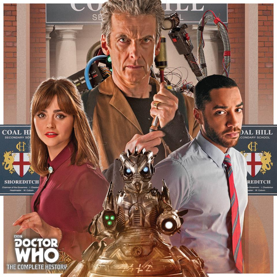brinatello's tweet photo. #FlashbackFriday (Sept. 27, 2014): The #DoctorWho episode, #TheCaretaker, aired. The #TwelfthDoctor (#PeterCapaldi) finally meets #ClaraOswald's (@Jenna_Coleman_) 'date guy' #DannyPink (@theblackpaddy) at Coal Hill while looking for a #SkovoxBlitzer. 📸: #AdrianRogers/#LeeJohnson https://t.co/KkSXQcpkLJ