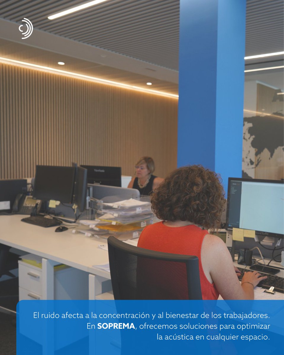 SopremaIberia's tweet image. 🔊 El confort acústico en oficinas es clave para la productividad. Tras la vuelta a la oficina, asegúrate de que el espacio esté bien aislado. 

¡Descubre cómo mejorar la acústica con #SOPREMA! 
👉 soprema.es/es/article/not…

#ConfortAcústico #Oficinas #Productividad #SOPREMAIberia