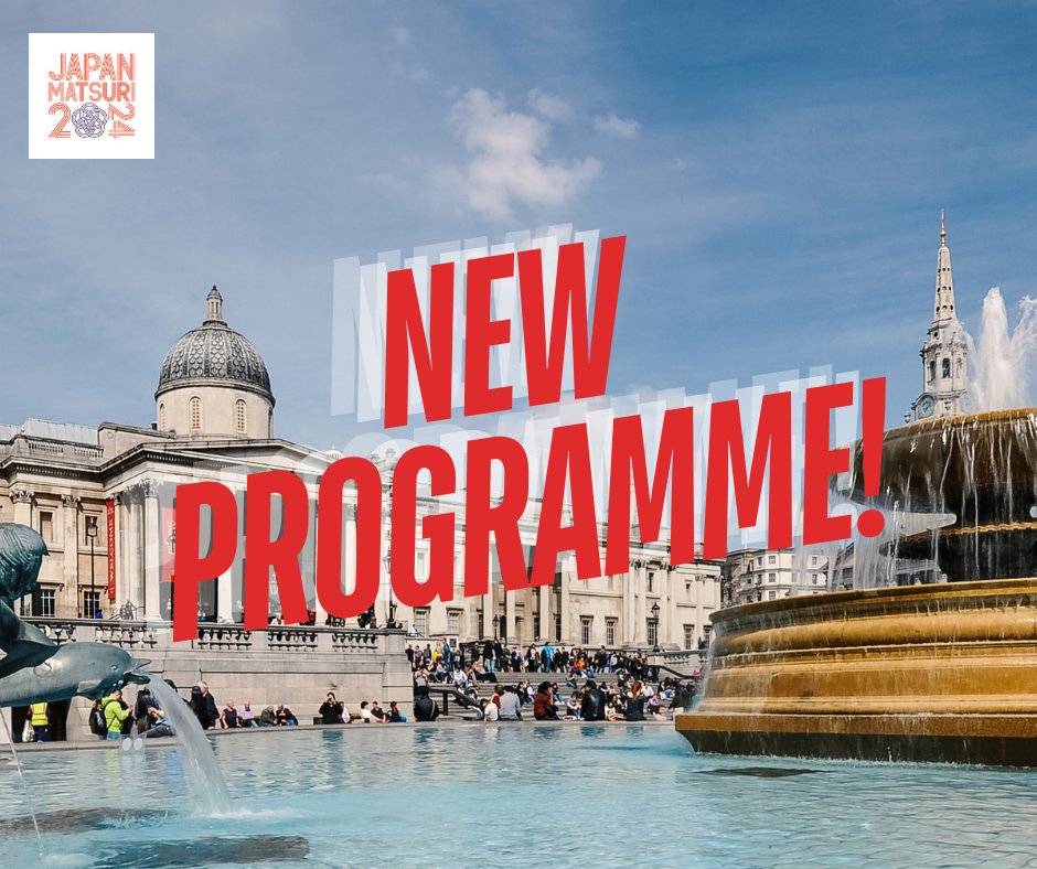 japanmatsuri's tweet photo. The Japan Matsuri 2024 programme is officially out! 🎉
Check out the timings for all your favourite shows and start planning your visit. 

https://t.co/DJbIKDdqWU

Don’t miss out on this amazing celebration of Japanese culture! 
#japanuk #JapanMatsuri #festival https://t.co/8HWqGjFf3K