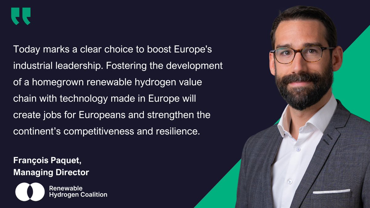 European Commission publishes the final T&amp;Cs for the #HydrogenBank 2nd auction 

One key element is the addition of new resilience requirements. Projects bidding will have to limit the sourcing of electrolyser stacks from China to a proportion of no more than 25%. 

Our take ⤵️