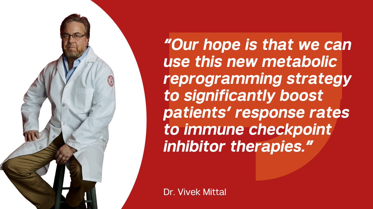 Weill Cornell Medicine (@weillcornell) on Twitter photo Preclinical study led by Dr. Vivek Mittal and Dr. Geoffrey Markowitz of <a href="/WCM_CTSurgery/">Weill Cornell Medicine Cardiothoracic Surgery</a> found that stimulating a key metabolic pathway in T cells can make them work better against tumors when combined with immune checkpoint inhibitor therapy.
Full story: bit.ly/4gCy297 Preclinical study led by Dr. Vivek Mittal and Dr. Geoffrey Markowitz of <a href="/WCM_CTSurgery/">Weill Cornell Medicine Cardiothoracic Surgery</a> found that stimulating a key metabolic pathway in T cells can make them work better against tumors when combined with immune checkpoint inhibitor therapy.
Full story: bit.ly/4gCy297