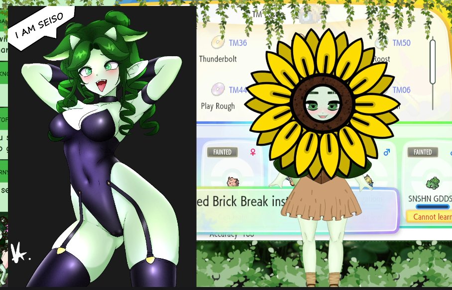 The art <a href="/KaatDrawing/">DumFox_Kaat (Artist V-Tuber)</a> drew of me vs. how I look on stream....