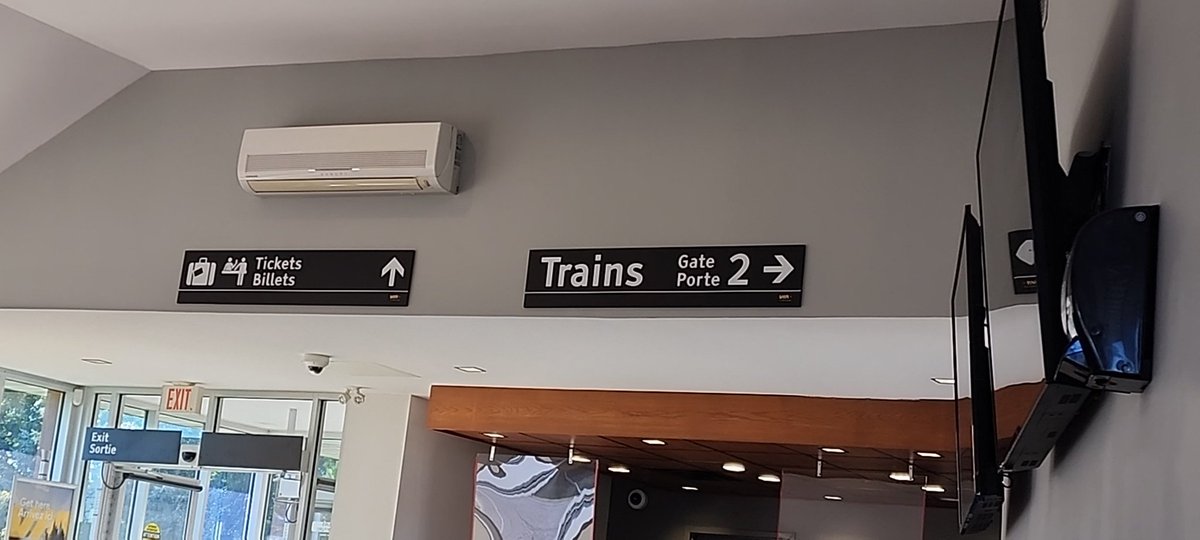 At the train station, see you all in Toronto 🙂