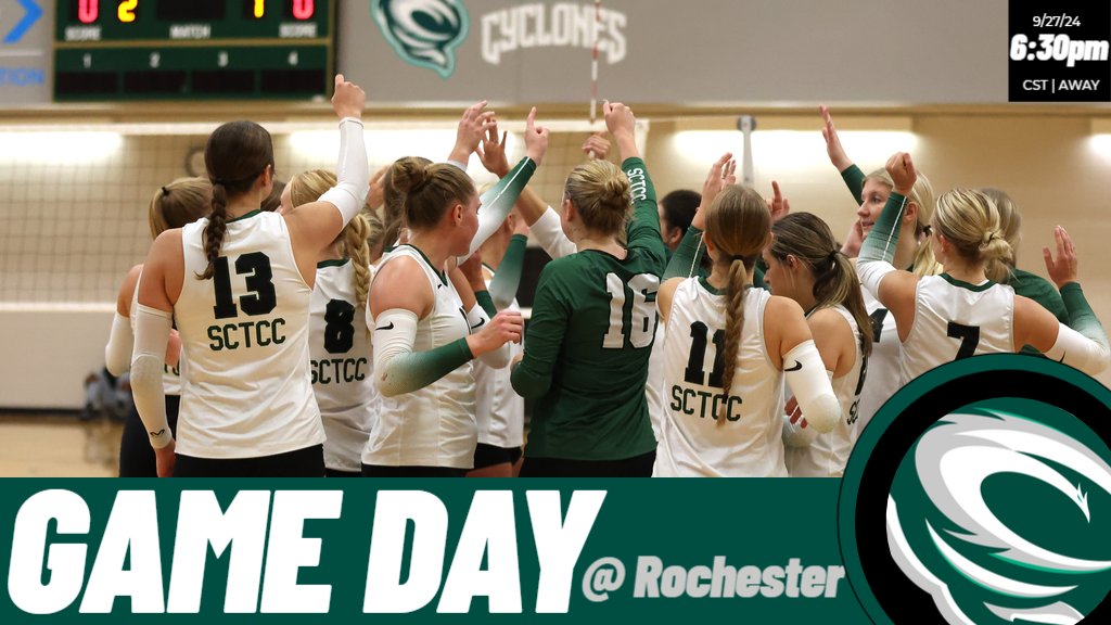 SCTCC Athletics (@sctccathletics) on Twitter photo GAMEDAY!!!!
@SCTCCVolleyball travels to <a href="/RCTCAthletics/">RCTC Yellowjackets</a> for a big MCAC matchup. 6:30pm in Rochester!
#rollclones #clonesup
RCTC Livestream- fan.hudl.com/usa/mn/rochest… GAMEDAY!!!!
@SCTCCVolleyball travels to <a href="/RCTCAthletics/">RCTC Yellowjackets</a> for a big MCAC matchup. 6:30pm in Rochester!
#rollclones #clonesup
RCTC Livestream- fan.hudl.com/usa/mn/rochest…